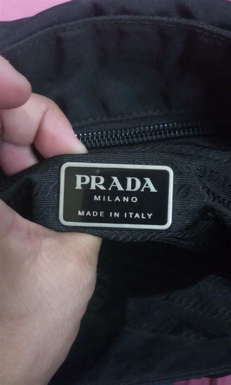 vintagr opti zipper of prada|Prada bag serial number.